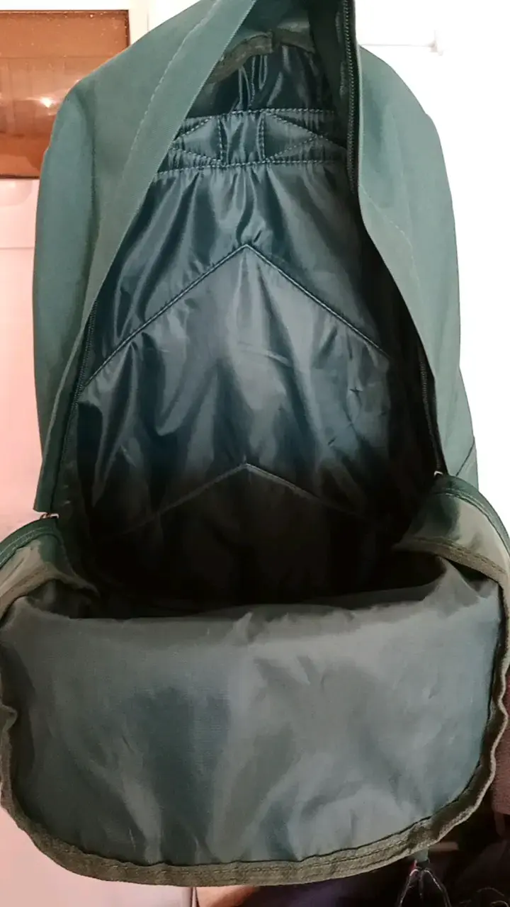 Mochila verde North Star con bolsillo frontal - 5
