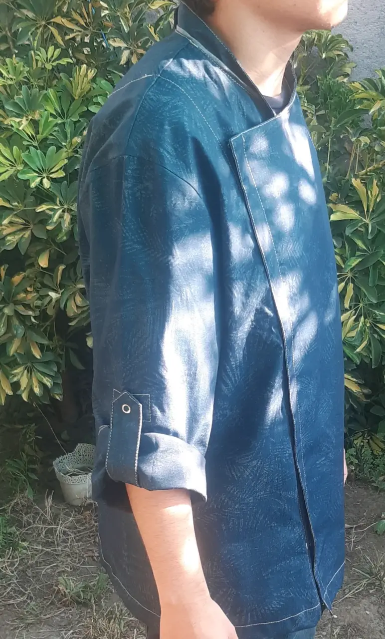 Chaqueta Harley Eco Denim mezclilla azul - 2