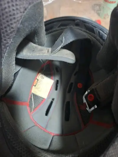 Casco de moto BELL  con diseño gráfico y visera - miniatura 4