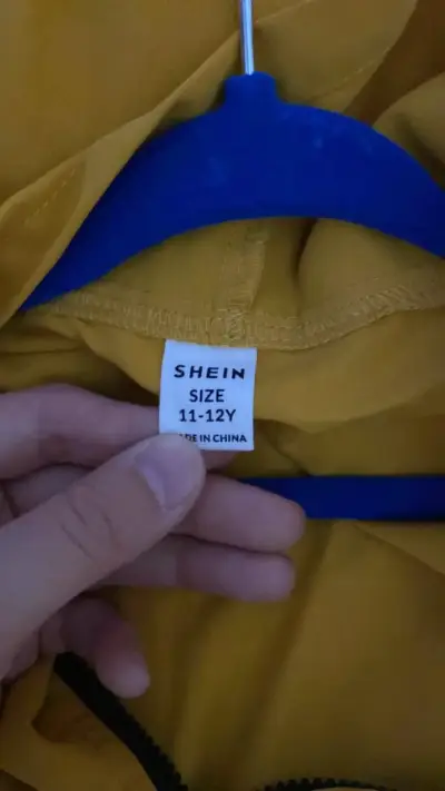 Cortaviento amarillo para niños Shein Los Angeles - miniatura 3