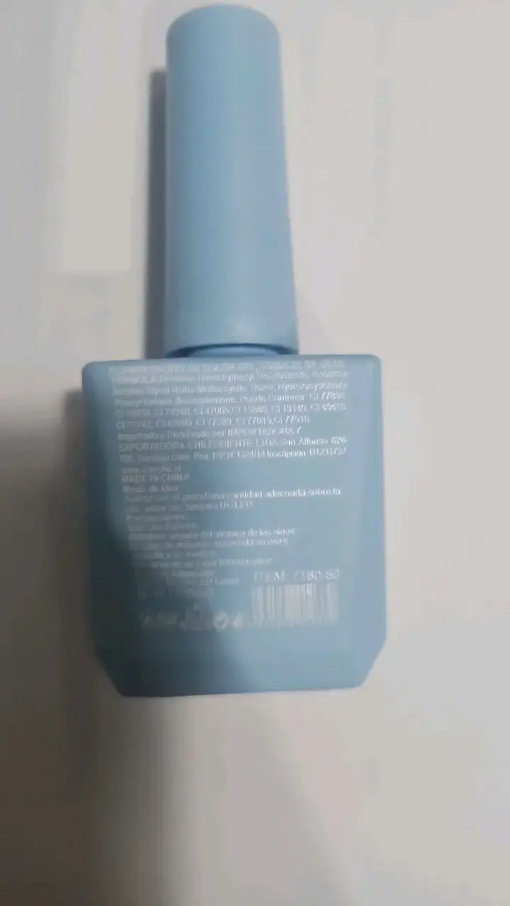 Esmalte de Uñas Azul Flower Secret - 3