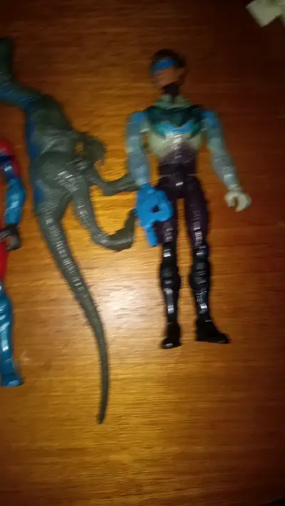 Set de Figuras de Acción con Dinosaurios - miniatura 5