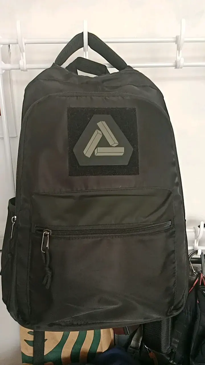 Mochila táctica en negro 32 l - 1