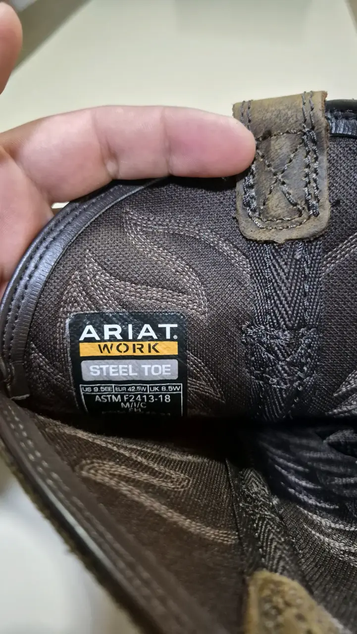 Botas de trabajo Ariat con punta de acero - 6