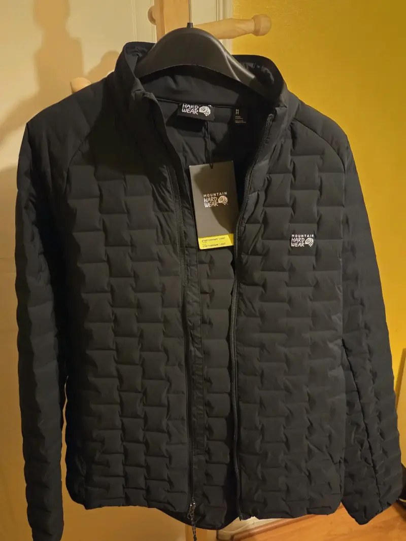 Chaqueta Negra Mountain Hardwear Stretchdown - 1
