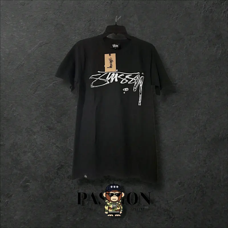 Polera negra Stussy🥷💲