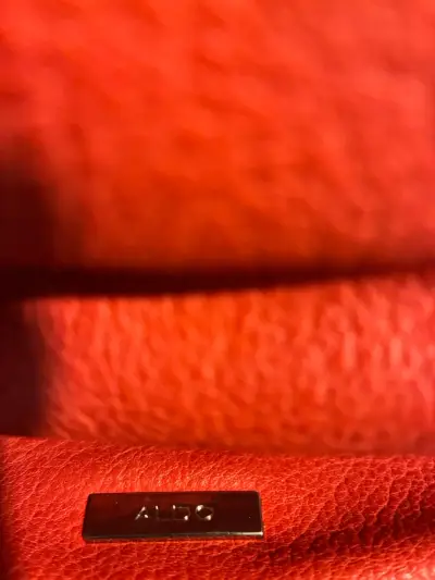 Bolso de cuero naranja con flecos Aldo - miniatura 3