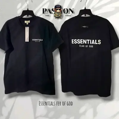 Polera Essentials Fear of God negra unisex - miniatura 1