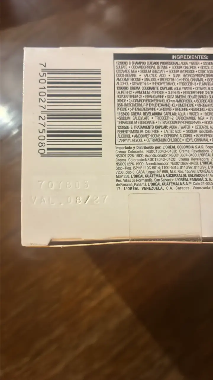 Tinte L'Oreal Excellence Creme Castaño Claro - 2
