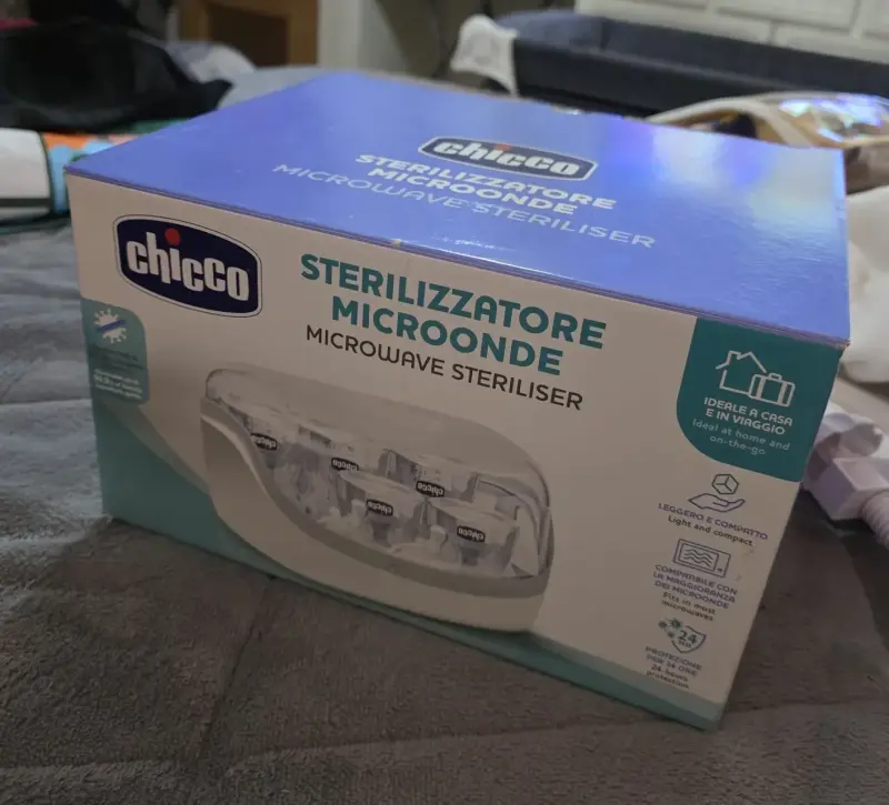 Esterilizador de Microondas Chicco Compacto