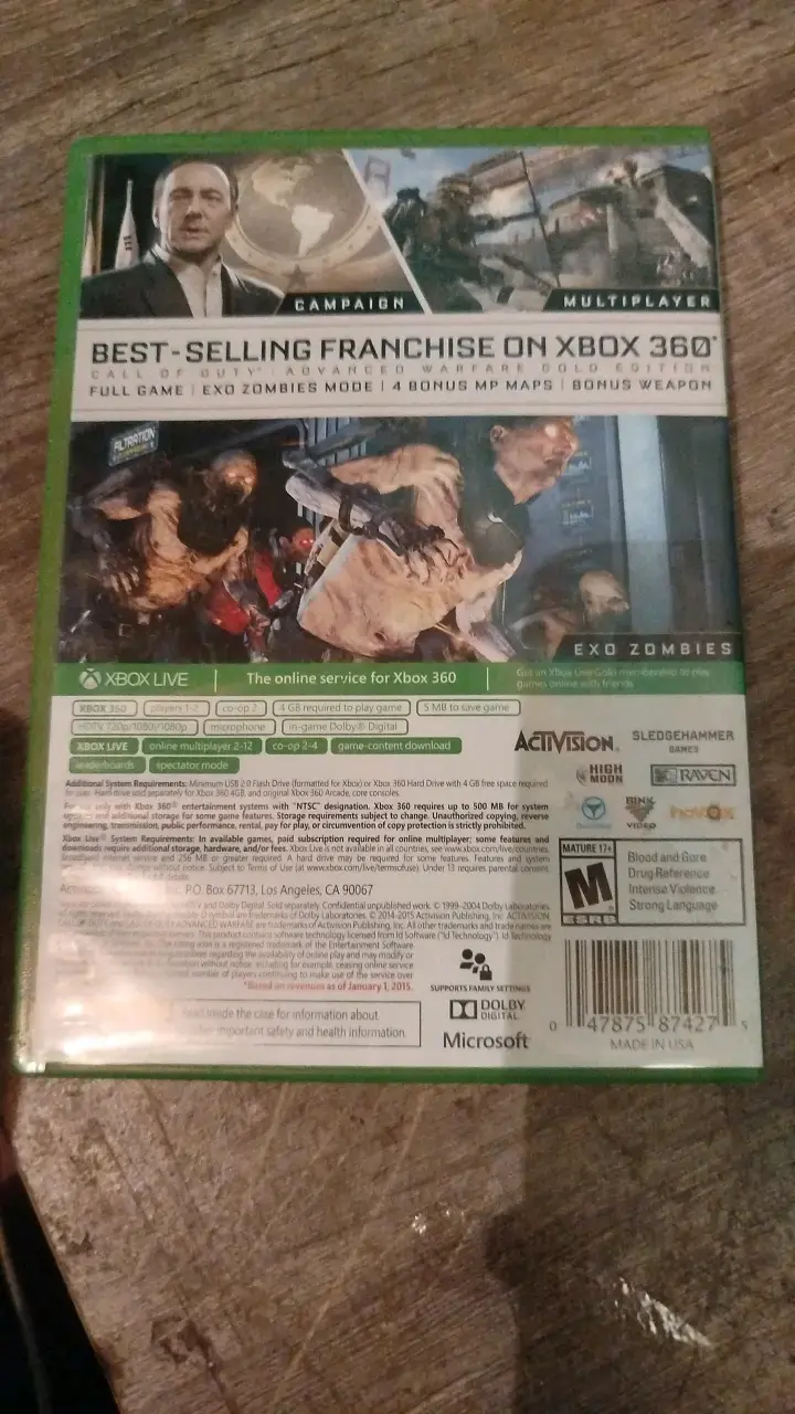 Call of Duty Advanced Warfare Gold Edition para Xbox 360 - 2