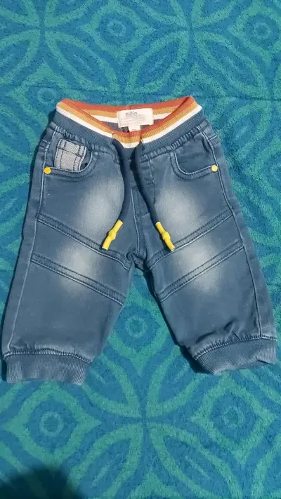 Pantalones de mezclilla para bebé Pilim - miniatura 1