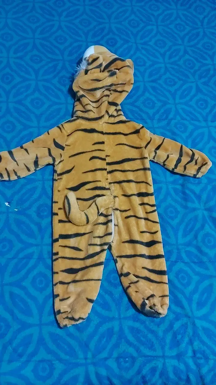 Disfraz de tigre para niño con capucha - 2