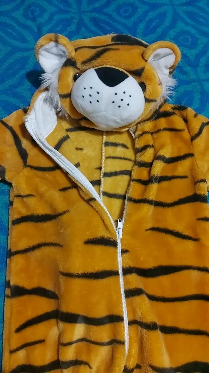 Disfraz de tigre para niño con capucha - 4