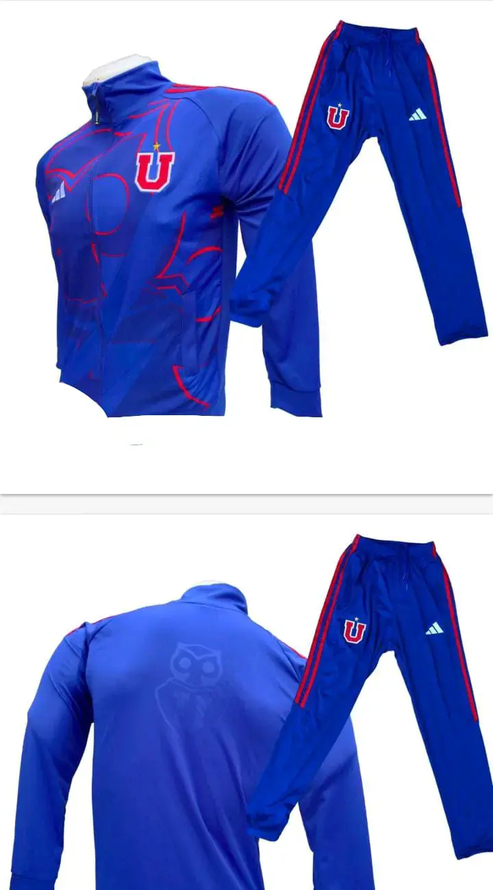 Cortaviento Colo-Colo rojo y negro - 4