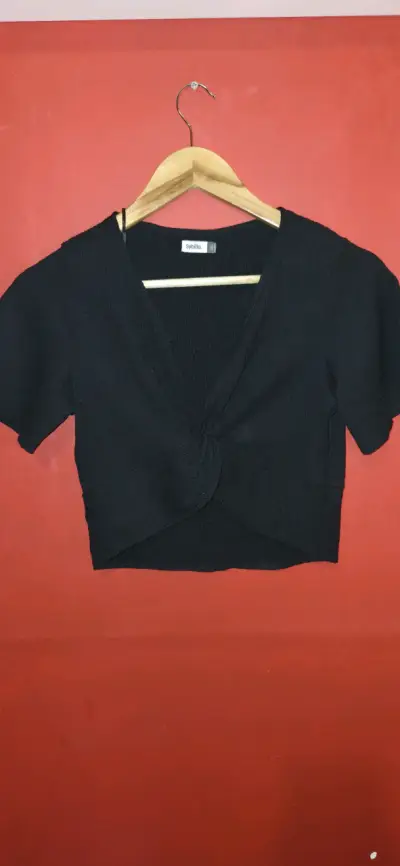 Top negro de mujer Sybilla talla S - miniatura 1
