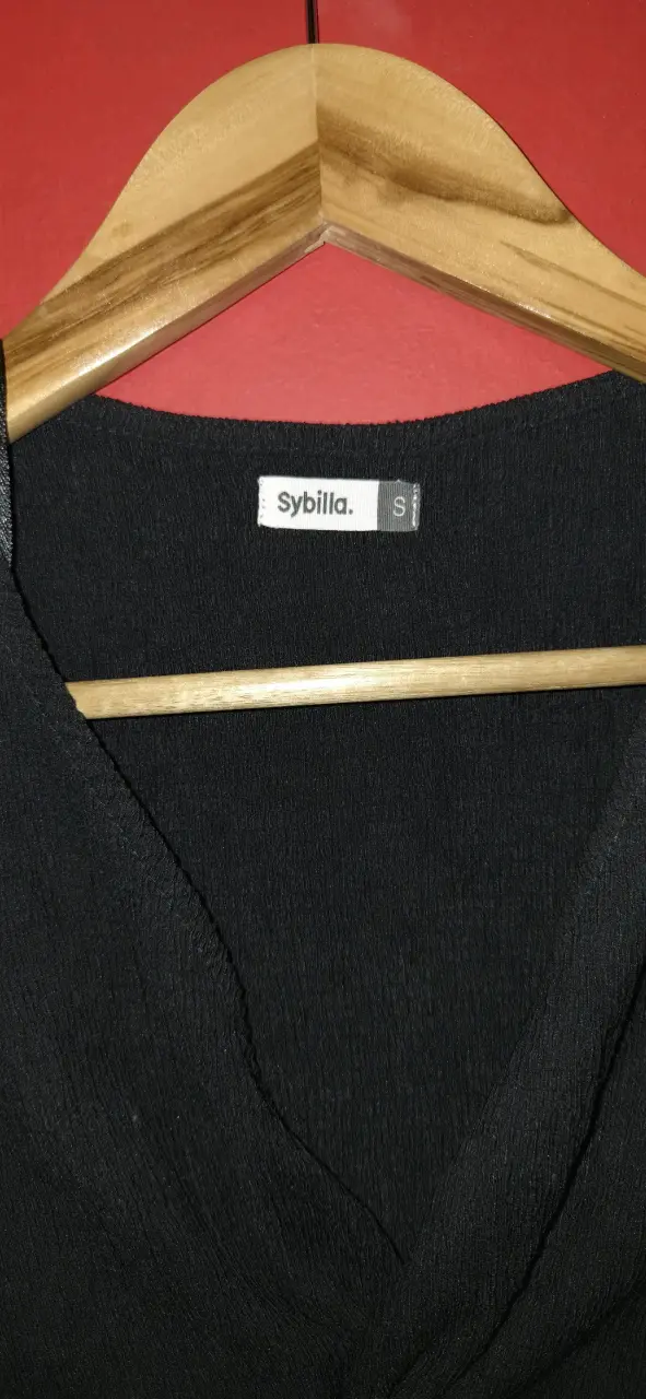 Top negro de mujer Sybilla talla S - 3
