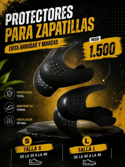 Protectores para zapatillas talla S y L - miniatura 1