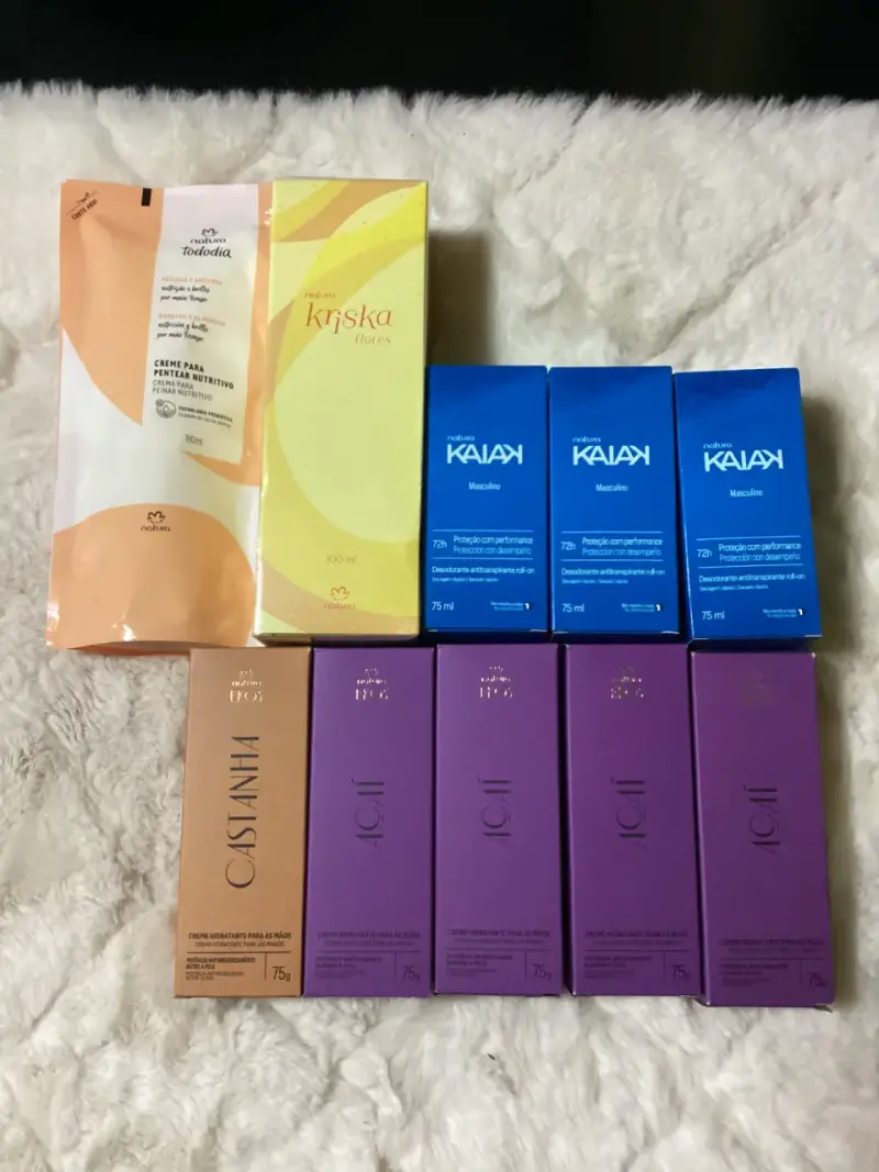 Lote productos Natura en oferta