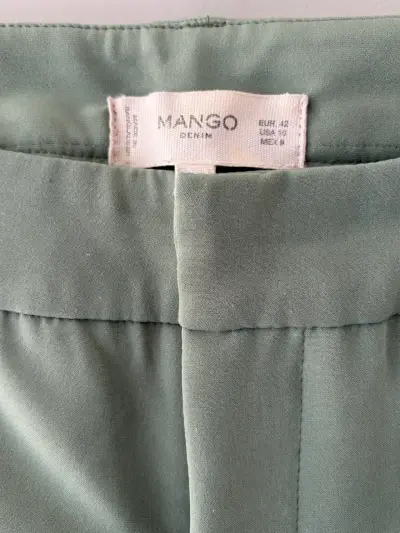 Pantalonverde Mango - miniatura 2