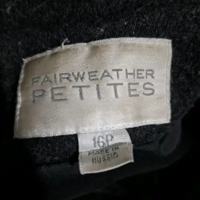 Abrigo gris con capucha Fairweather Petites - miniatura 3