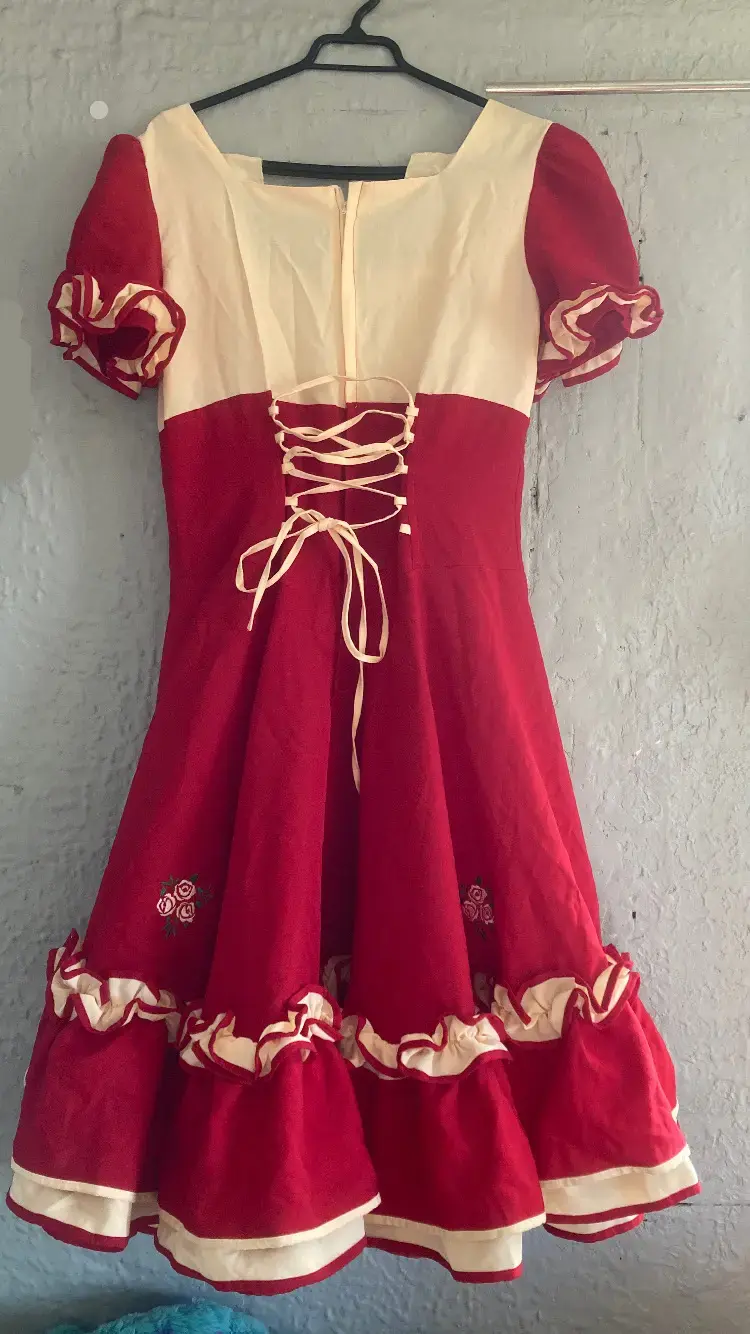 Vestido de huasa/ adulta - 2