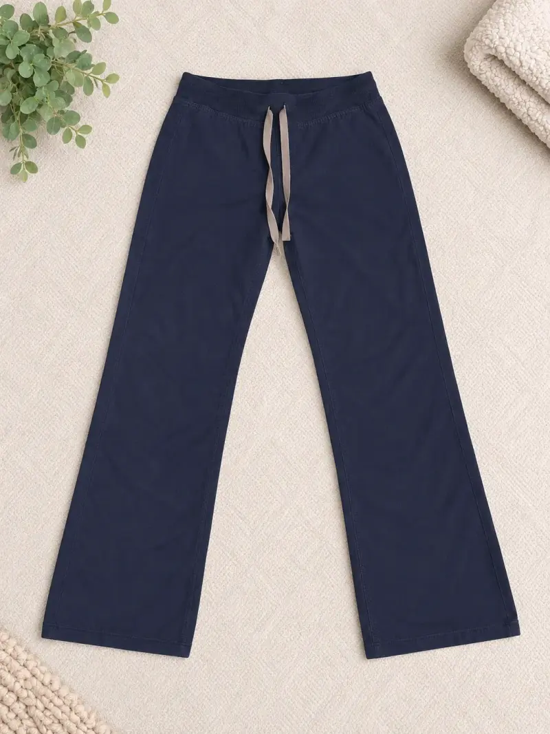 Pantalon clínico azul marino mujer