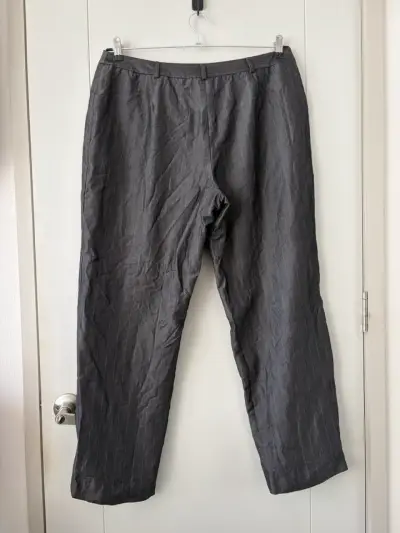 Pantalón gris raya diplomática Jones New York - miniatura 4