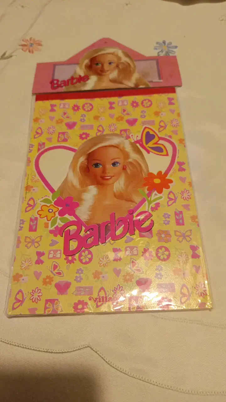 Set esquelas y sobres Barbie village sellado - 1