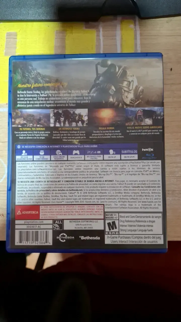 Juego PS4 Fallout 76 Bethesda - 2