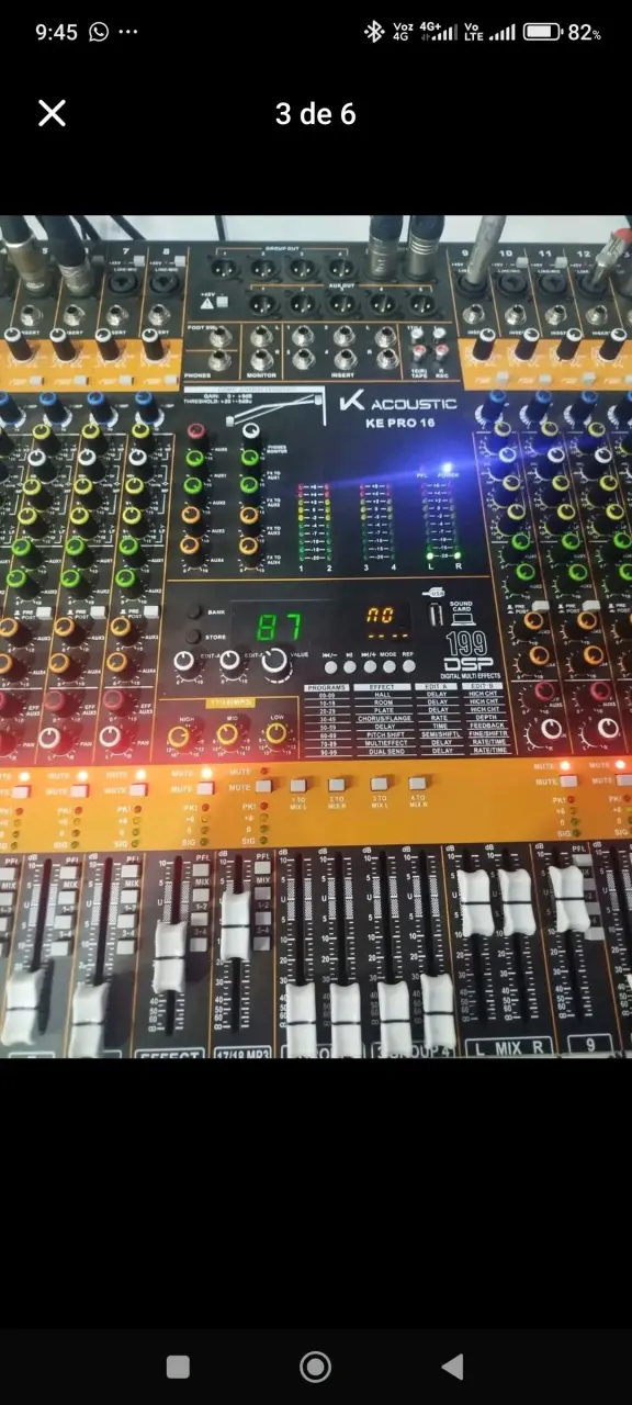 Mezclador de Audio K Acoustic KE Pro 16 - 4