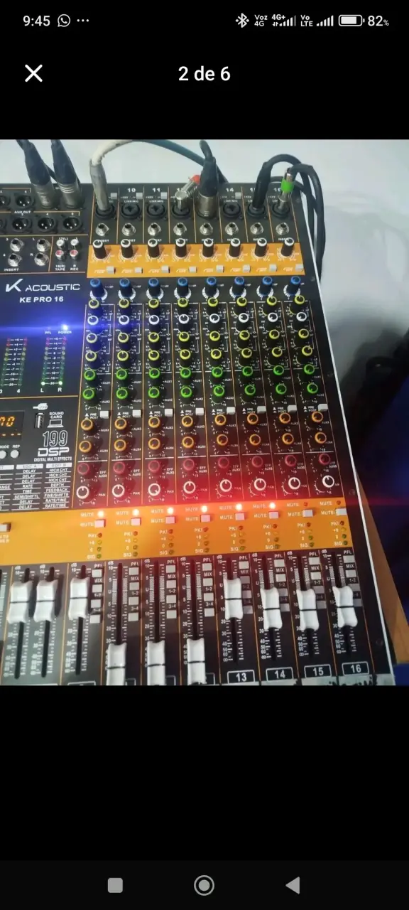 Mezclador de Audio K Acoustic KE Pro 16 - 5