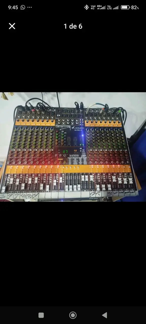Mezclador de Audio K Acoustic KE Pro 16 - 6