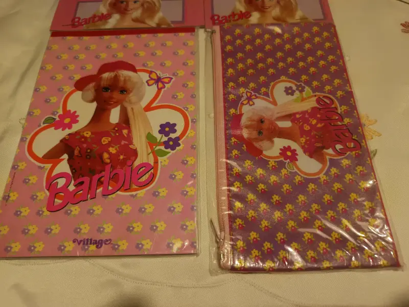 Set Barbie village esquelas sobres y estuche nuevo - 3