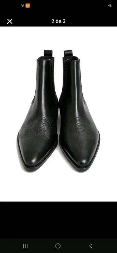 Botines Zign de cuero talla 42 nuevos - miniatura 2