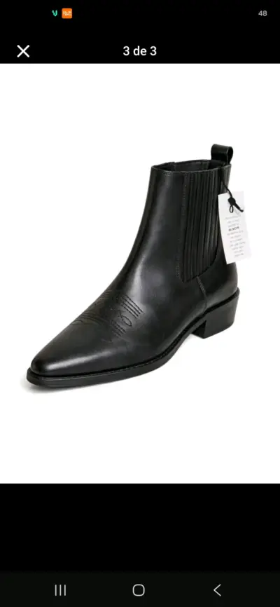 Botines Zign de cuero talla 42 nuevos - miniatura 3