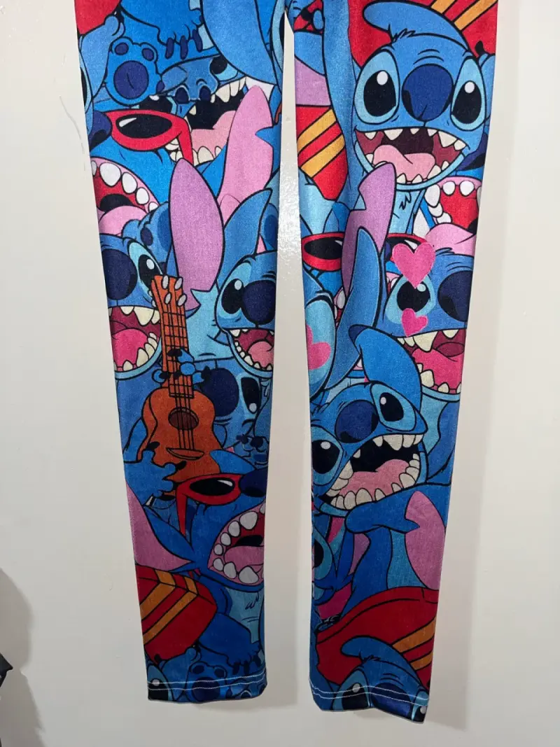 Leggings estampados de Stitch para mujer - 3