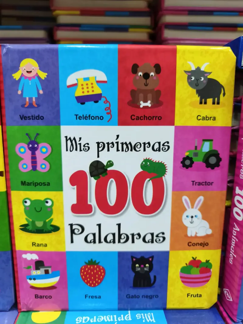 Set de libros infantiles educativos 'Mis primeros 100' - 3