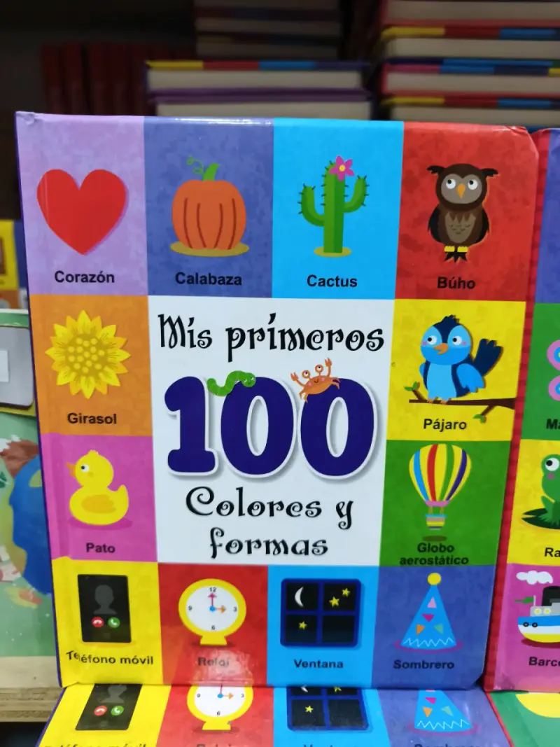 Set de libros infantiles educativos 'Mis primeros 100' - 4