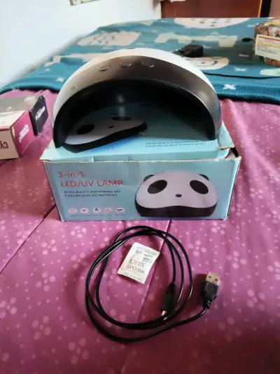 Lámpara LED/UV para uñas con diseño de panda - miniatura 2