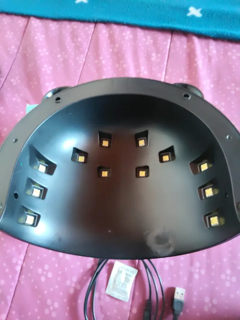 Lámpara LED/UV para uñas con diseño de panda - 3