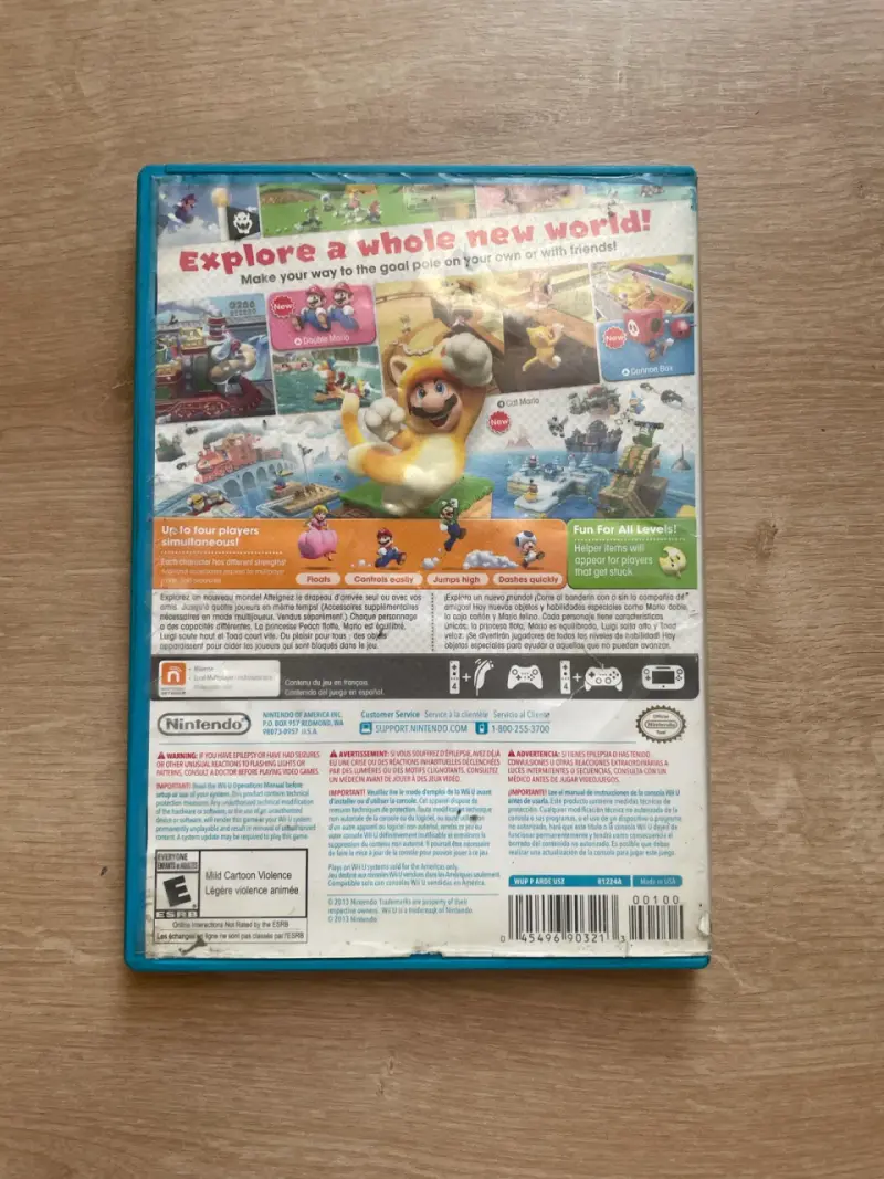 Juego Super Mario 3D World para Wii U - 2