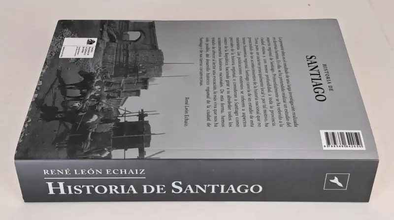 Libro Historia de Santiago por René León Echaiz - 3