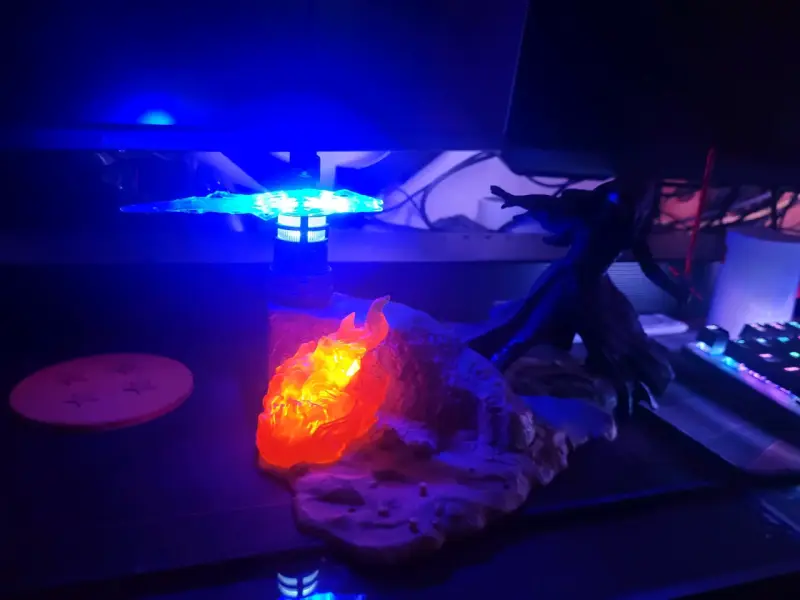 Figura de acción con luz LED de Star Wars - 1