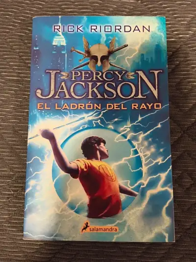 Libro Percy Jackson, El Ladrón del Rayo - miniatura 1