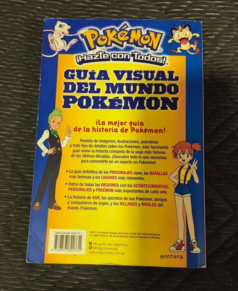 Guía Visual del Mundo Pokémon - Libro Oficial - 2