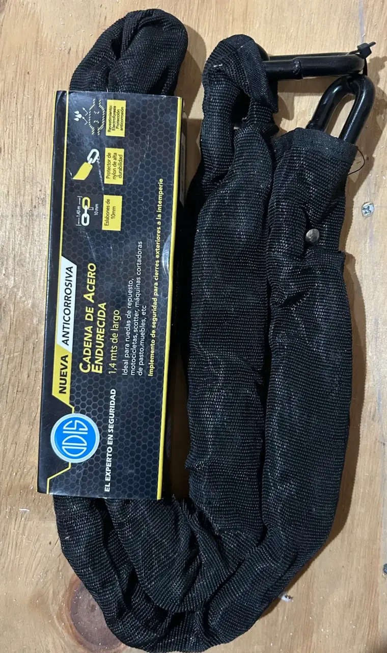 Cadena de Seguridad Anticorrosiva para Moto - 2