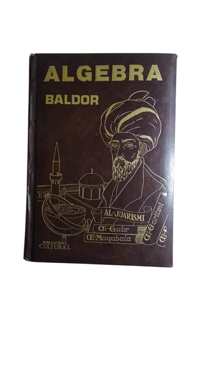 Libro Álgebra de Baldor Edición Cultural