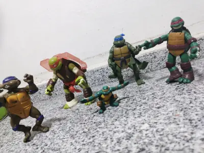 Figuras de acción Tortugas Ninja colección completa - miniatura 1