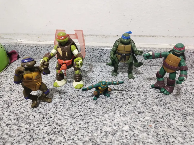 Figuras de acción Tortugas Ninja colección completa - 2